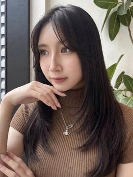ミンクスリッカ 表参道(MINX RICCa) 長さは残したまま、ロングレイヤー