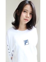 レーヴ(Reve)&nbsp;グレーカラー×外ハネスタイル【レーヴ】