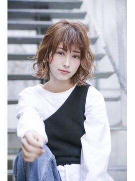 エース (ACE) ACE LA ゆるふわパーマ×3Dカラー