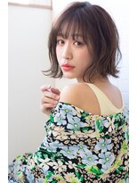 クラン(clan)&nbsp;大人かわいいフリンジウェーブボブ