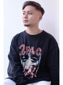【IRIE HAIR赤坂】ワイルドアップバング×フェードスタイル