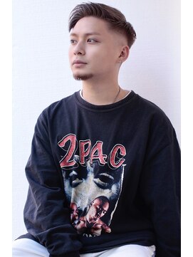 アイリーヘアデザイン(IRIE HAIR DESIGN) 【IRIE HAIR赤坂】ワイルドアップバング×フェードスタイル