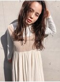 ニュアンスロング シアーグレージュ ハイライト