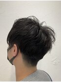 仔犬型ゆるふわパーマ