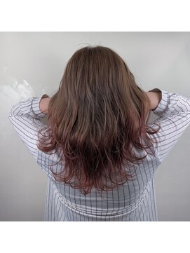 ソワンドゥ ブレス カルム 西中島店(soin de brace calme) ミルキーベージュ×ピンクベージュ