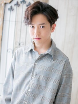 モッズヘア メン 上尾東口店(mod's hair men) ≪mod's men≫コンマバングかき上げフェードカットstyle K