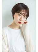 黒髪コンパクトショート