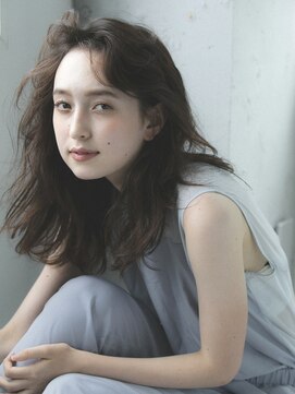 エミュ 表参道 青山(emu) 【emu井上信洋】外国人風アンニュイウェーブロング【エミュ】