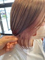 りんごの木 篠ノ井駅前店&nbsp;ピンクのインナーカラー