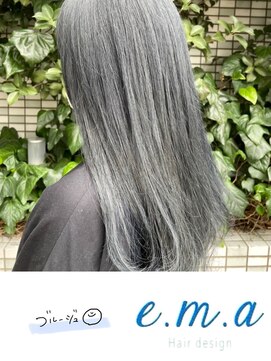 エマヘアデザイン(e.m.a Hair design) ブルージュカラー