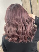 ヴィフ 大船(VIF)&nbsp;ロングヘア/ハイトーンカラー/透明感カラー/ツヤ髪スタイル