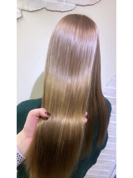 ティグルフォーヘア(TIGRE for hair) ブリーチカラー パールベージュ