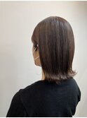 ナチュラル外はねボブ◎