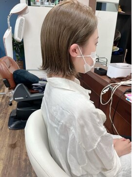 スリー(Th:ree) 大人可愛い20代30代40代伸ばしかけボブ◎