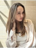 ロングヘア/ロングレイヤー/ゆるふわ透け感ハイライト銀座有楽町