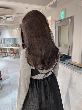 キャンバス バイ ネオリーブ 横浜西口(Canvas by neo.) ロングレイヤーカット顔周りレイヤー ブランジュsk