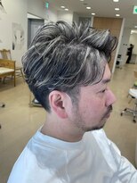 ガーデンヘアー(Garden hair)&nbsp;【山田】メンズハイライト+白髪ぼかし