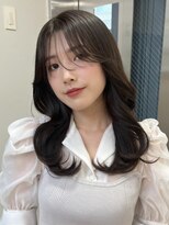 ベレーザシェルト(Beleza scelto)&nbsp;3628髪質改善内巻きシャギーレイヤーロング韓国ワンホンヘア