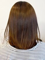 レポヘアー(Repos hair)&nbsp;20代30代40代大人可愛い髪質改善カラーオリーブブラウン透明感