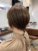 ジールヤマグチ 朝霧駅前店 【白髪ぼかし】レディースショート【白髪ぼかし/白髪染め】