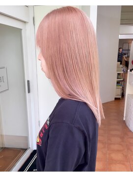 ジュイル シブヤ(JEWIL SHIBUYA) ブリーチ2回で叶える♪ピンクベージュカラー