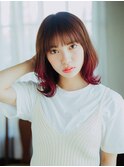 ピンクグラデーションレイヤー20代/30代/40代ハレマチ通り