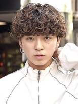 レタッチ バイ フィフス 天神大名(RETOUCH by fifth)&nbsp;プードルパーマハードスパイラルパーママッシュメンズパーマ束感