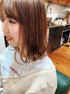 ロウバイレボ 柏(lou by revo) ミディアム/韓国風/レイヤーカット/顔回りカット/柏駅