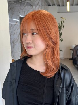 マセナ(Masena) オレンジベージュ/ボブ