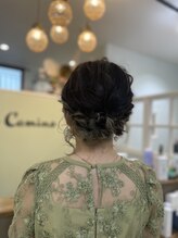美容室エルカミノ&nbsp;ふわふわアップアレンジ