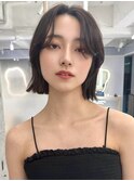 レイヤー/ネビージュ/韓国ボブ/イメチェン/縮毛矯正/幡ヶ谷
