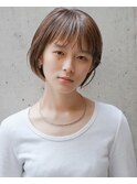 ナチュラルショートボブ