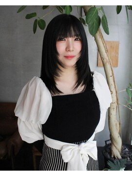 ニール シトロン 名古屋 伏見 丸の内(NEELU citron) フェイスレイヤー/レイヤーカット/顔周りカット