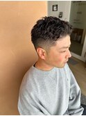 メンズカット/メンズパーマ/バーバースタイル/メッシュキャップ