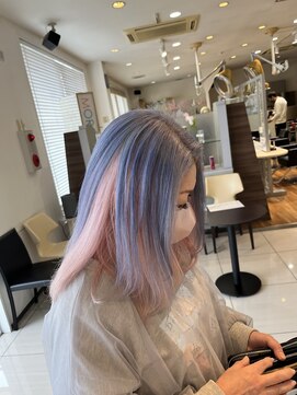 ドイ(DOI) パステル　ブルー×ピンク