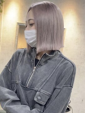 ハーシーバイアポロ 相模大野(HERSHE by apollo) バレイヤージュハイライトシャドールーツダブルカラーレイヤー