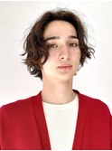 メンズショートパーマショートパーマメンズくせ毛風パーマメンズ