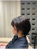 酸性ストレートxショートカット