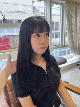 ラボヌール ヘアー エクラ(La Bonheur hair eclat) 暗髪レイヤーカット