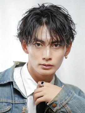 オーシャントーキョー 渋谷(OCEAN TOKYO) フェザーパーマシャドウパーマカルマパーマセンターパート