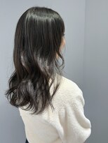 バイエイト(X8) ◎オリーブグレージュ/顔まわりレイヤー/メンテナンスカット