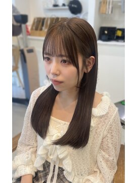 バーチ バイ クロップエス(BIRCH by crop es) 小顔に見せるヘア/秋カラー/ミルクティーベージュ