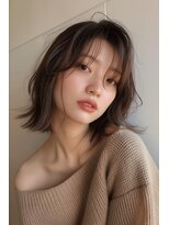 ルアナ(Luana)&nbsp;スウィートボブクリアブラウンスタイル