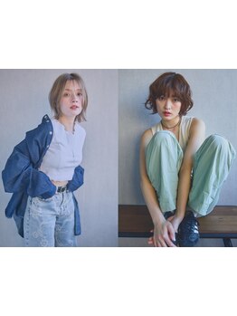 計算されたカットラインで、髪が伸びても扱いやすく美しいフォルムをキープしたスタイルを実現*[町田駅]