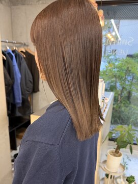 スミス 上野(smith) ラベージュ透明感カラー