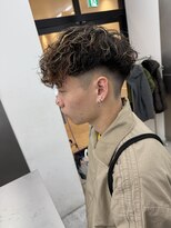 ロンド ローガン 名駅(Lond LOGAN)&nbsp;【Lond LOGAN亀井】名古屋メンズパーマ　ツイストスパイラル眉毛