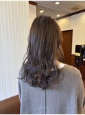 巻き髪/波巻き/ベージュカラー/髪質改善/大人女性/30代