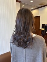 ディール D-R 巻き髪/波巻き/ベージュカラー/髪質改善/大人女性/30代