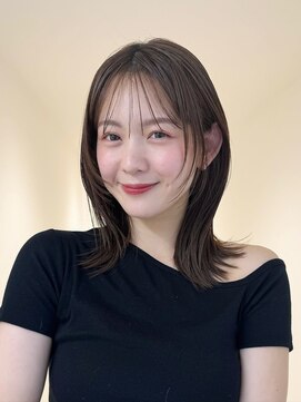 アイトーキョーエス 渋谷(AI TOKYO S) 小顔レイヤー／レイヤーミディアム／透明感カラー