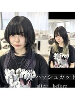 ホープ(hope)&nbsp;ハッシュカット×レイヤーカット×before after